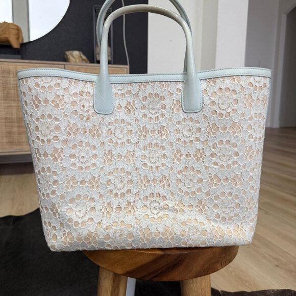 Baby Blue Lace Dolce and Gabbana Handbag - Picture 3 of 10